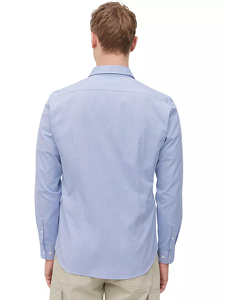 MARC O'POLO | Hemd Shaped Fit | blau