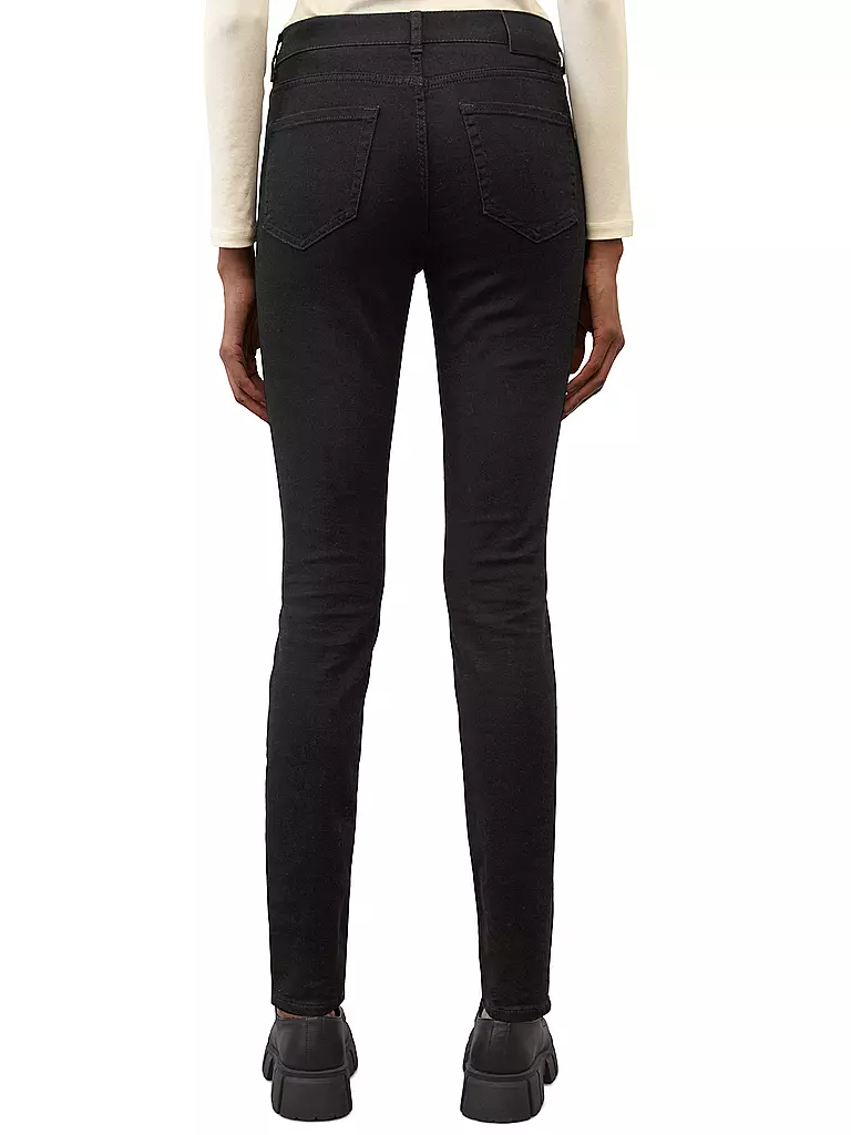 MARC O'POLO | Highwaist Jeans Skinny Fit SKARA | schwarz