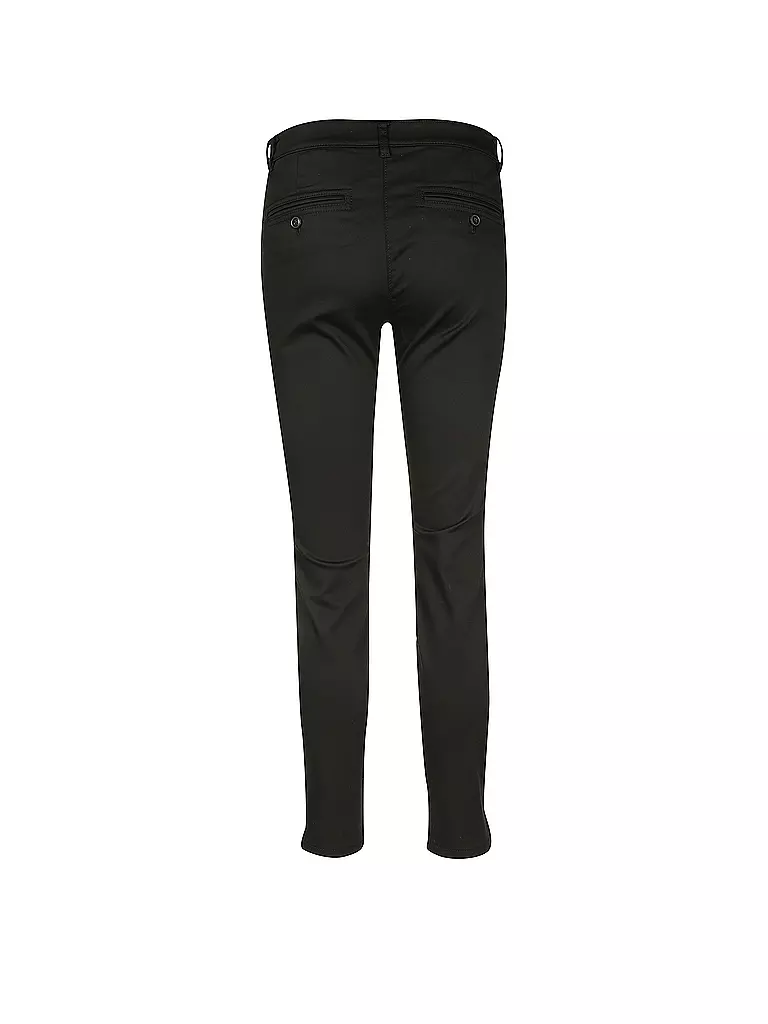 MARC O'POLO | Hose "Laxa" (Highwaist) | schwarz