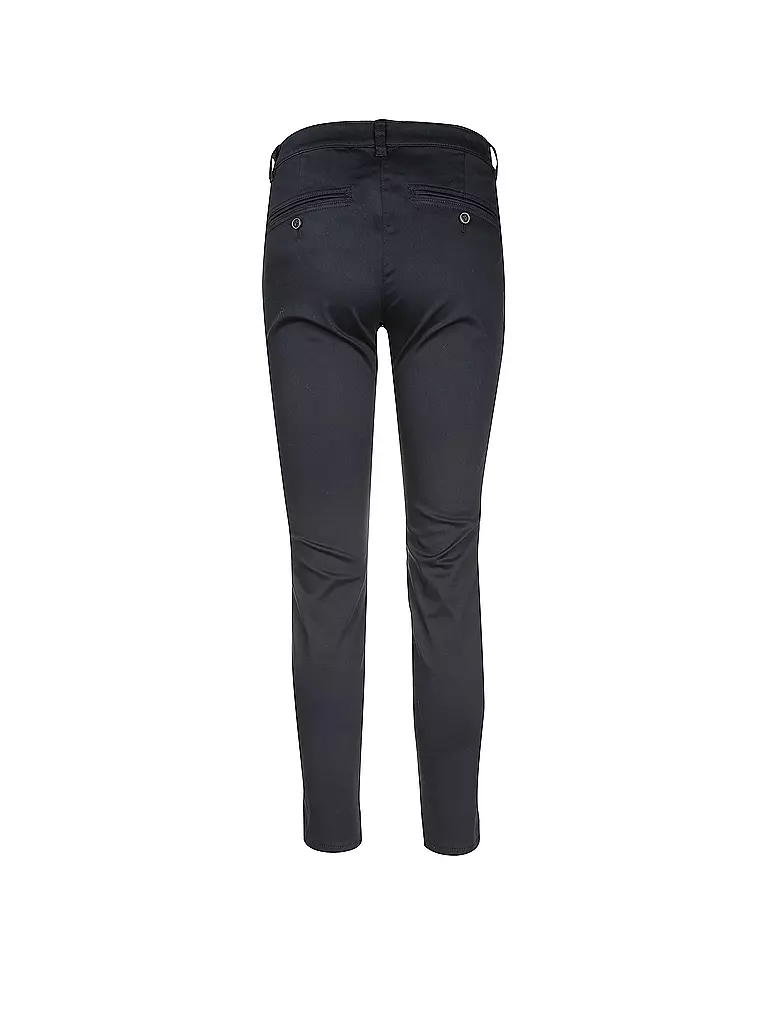 MARC O'POLO | Hose "Laxa" (Highwaist) | dunkelblau