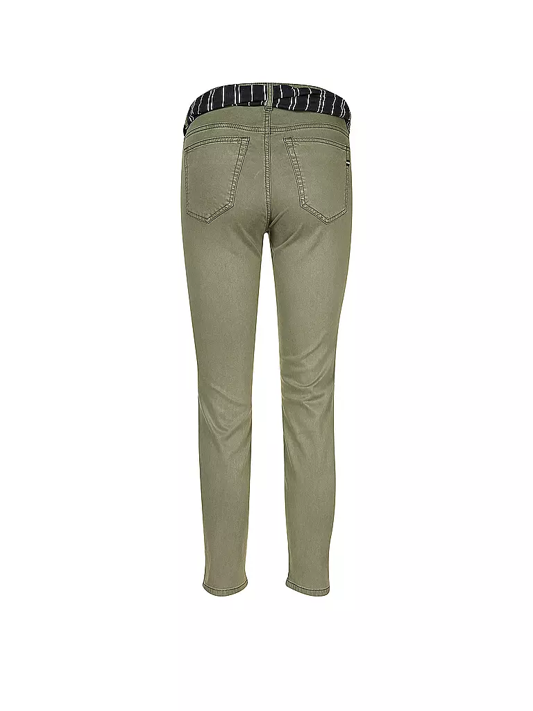 MARC O'POLO | Hose Slim-Fit "Lulea"  | grün
