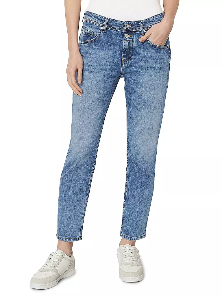 MARC O'POLO | Jeans Mom Fit | blau