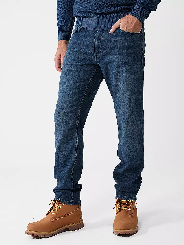 MARC O'POLO | Jeans Straight Fit  | blau