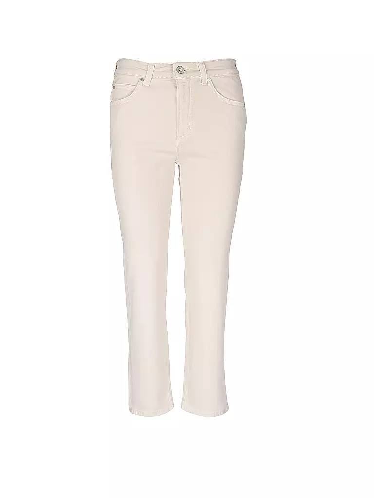 MARC O'POLO | Jeans Straight Fit 7/8 | beige