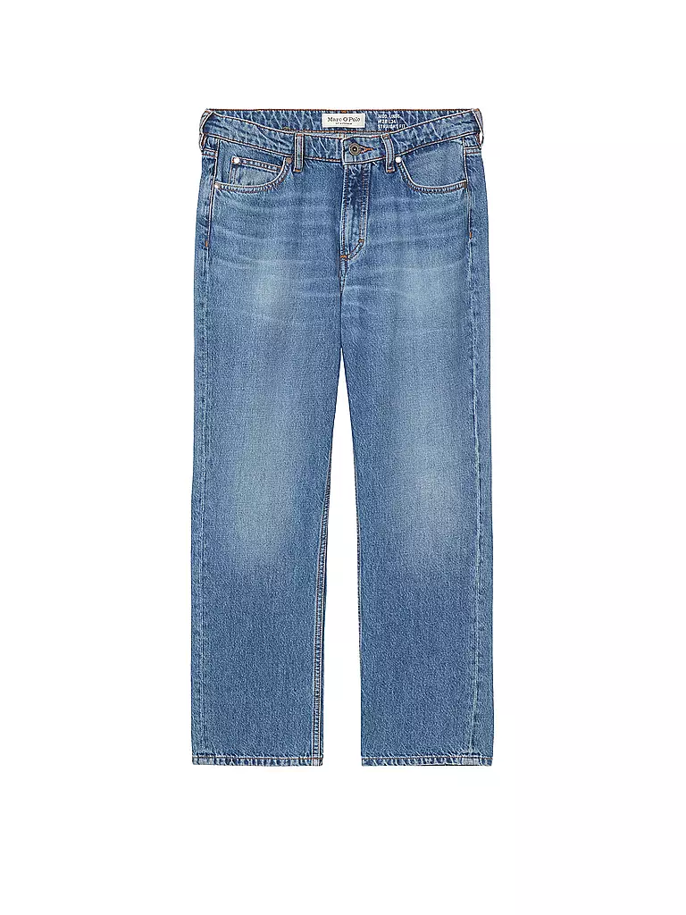 MARC O'POLO | Jeans Straight Fit 7/8 | blau