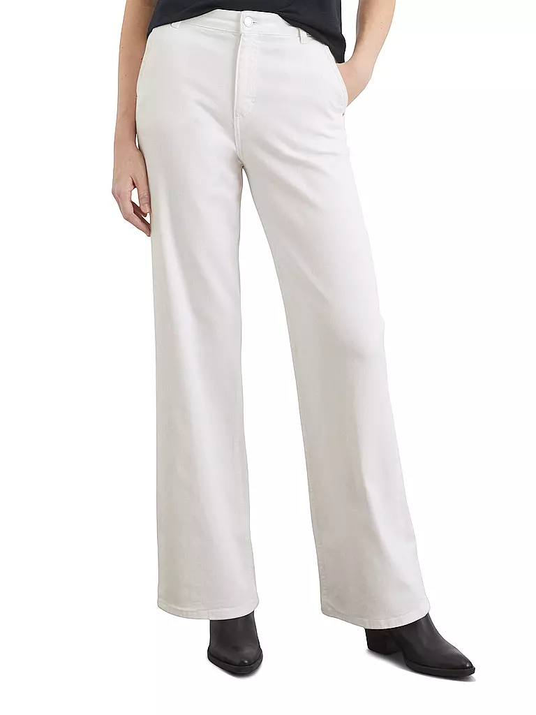 MARC O'POLO | Jeans Wide Leg  | weiss