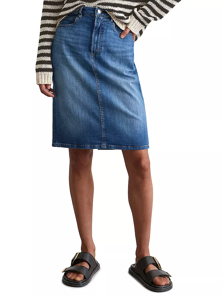 MARC O'POLO | Jeansrock | blau
