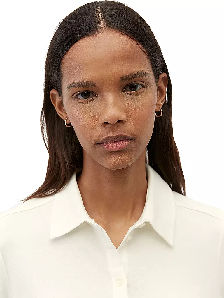 MARC O'POLO | Jerseybluse | creme