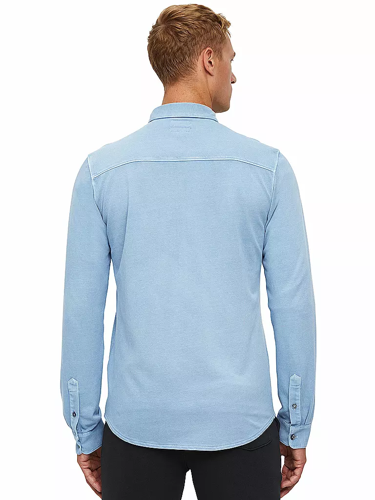 MARC O'POLO | Jerseyhemd | blau