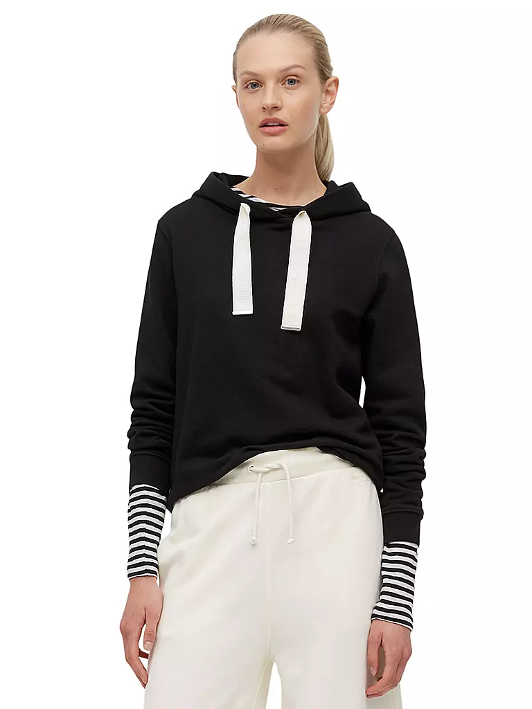 MARC O'POLO | Kapuzensweater - Hoodie | schwarz