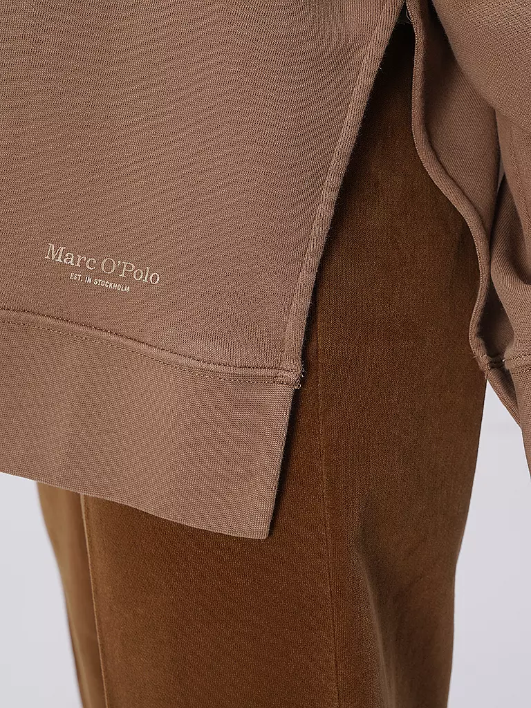 MARC O'POLO | Kapuzensweater - Hoodie | braun