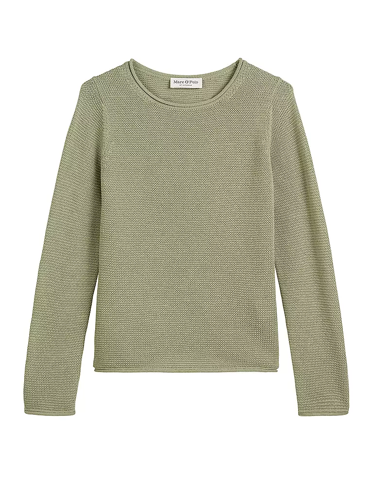 MARC O'POLO | Langarmshirt  | hellgrün