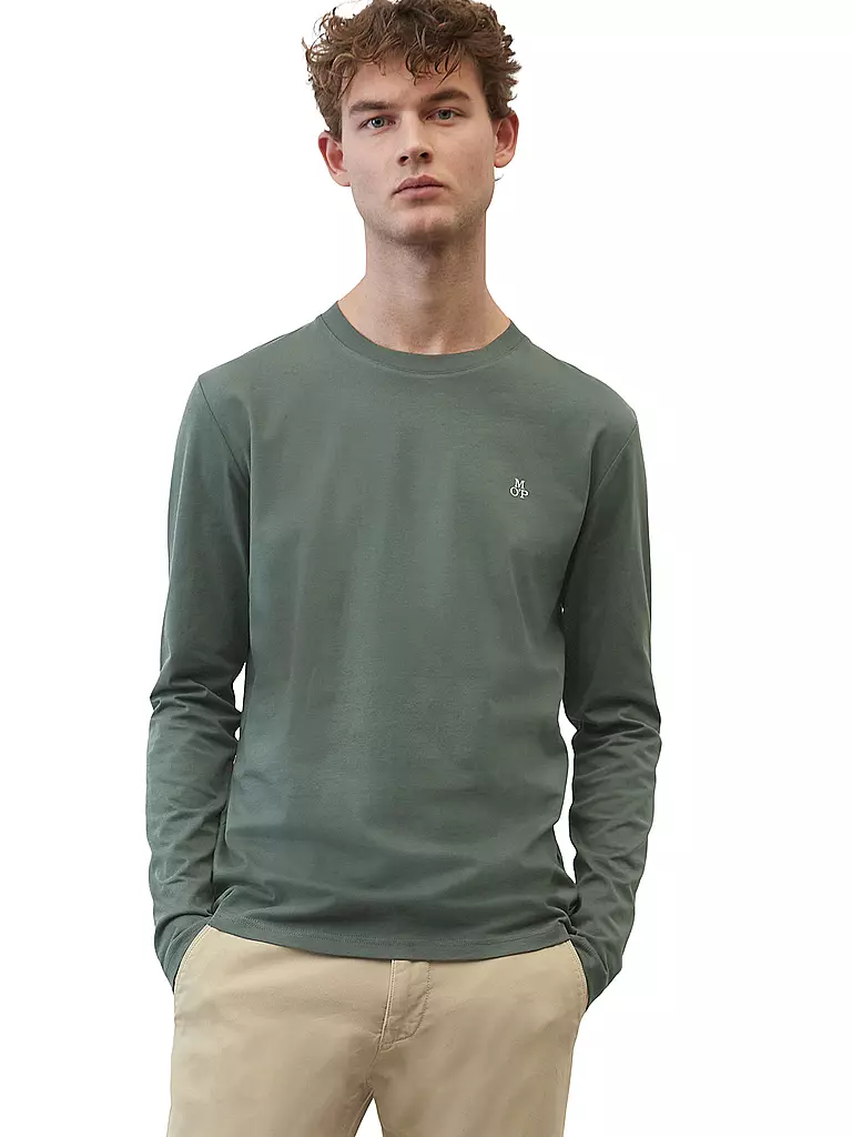 MARC O'POLO | Langarmshirt  | petrol