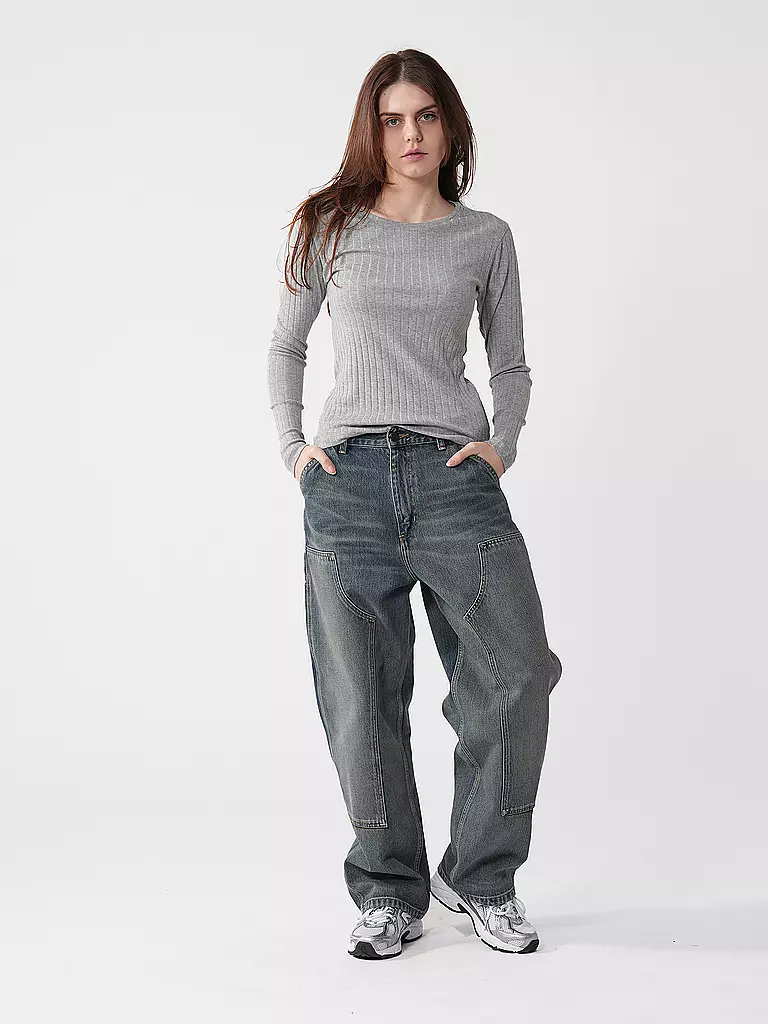 MARC O'POLO | Langarmshirt  | grau