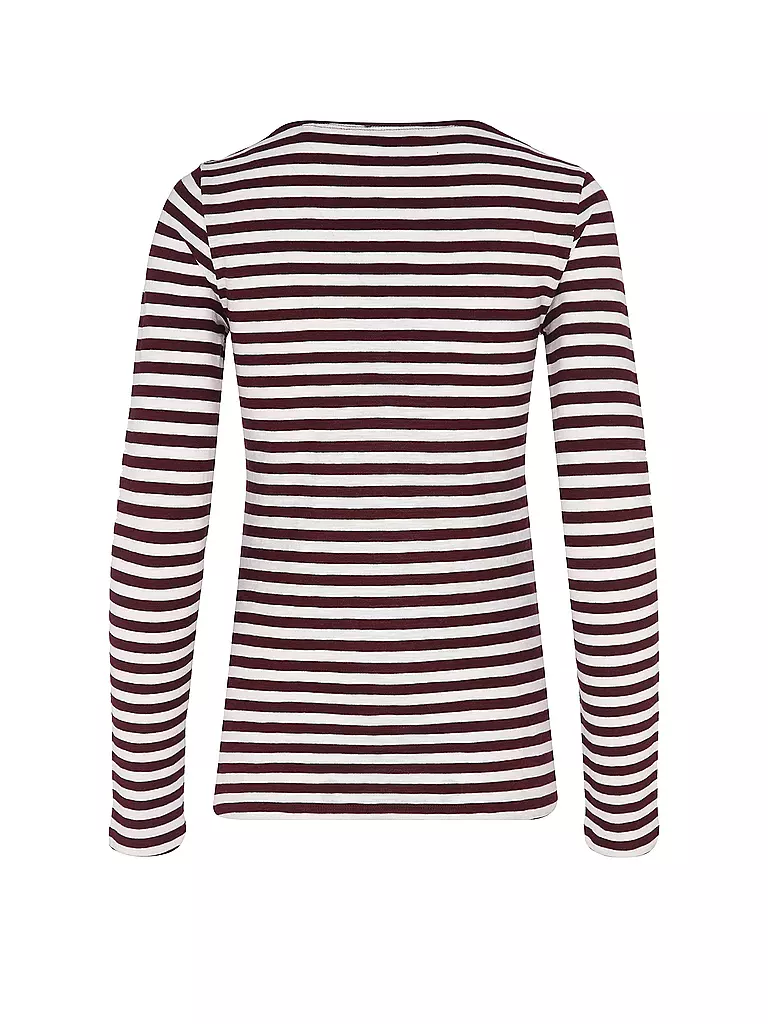 MARC O'POLO | Langarmshirt  | dunkelrot