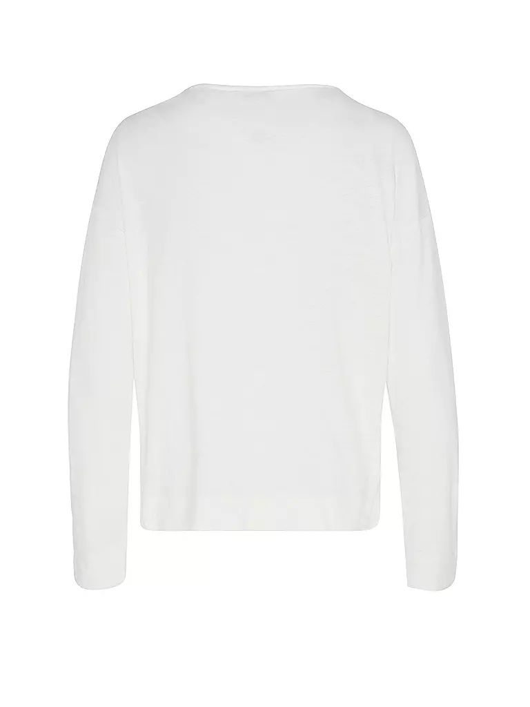 MARC O'POLO | Langarmshirt  | weiss
