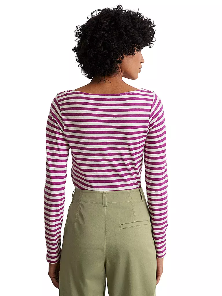 MARC O'POLO | Langarmshirt  | beere