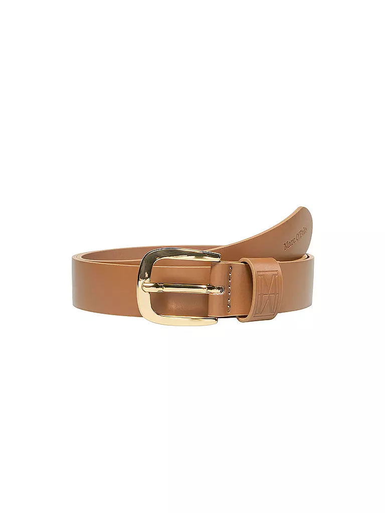 MARC O'POLO | Ledergürtel | camel
