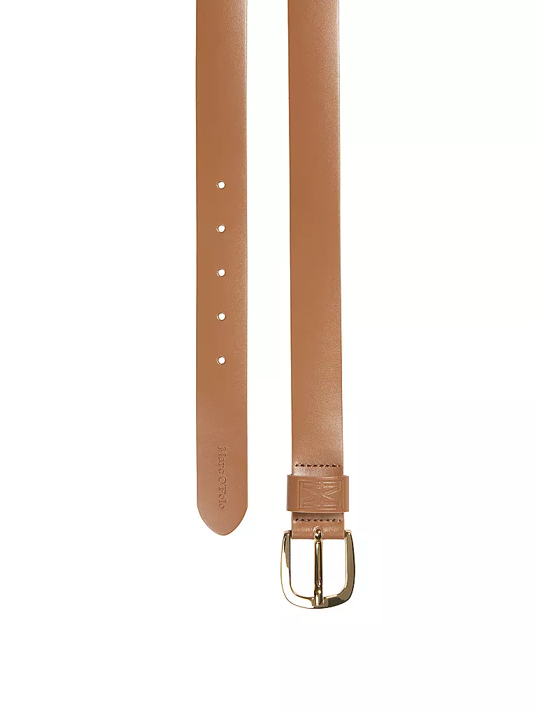 MARC O'POLO | Ledergürtel | camel