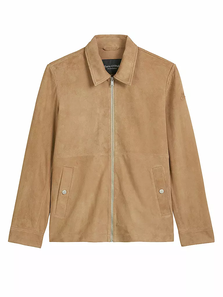 MARC O'POLO | Lederjacke | beige