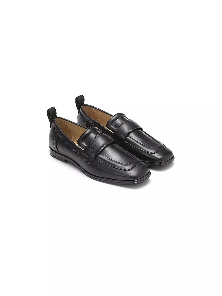 MARC O'POLO | Lederschuhe - Loafer  | schwarz