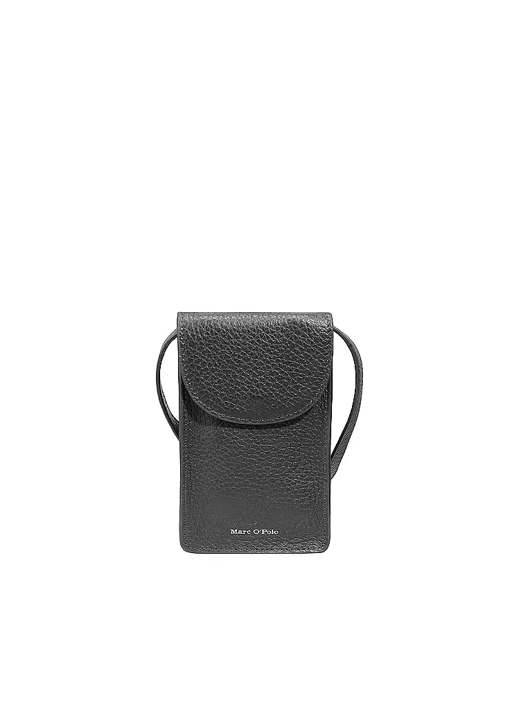 MARC O'POLO | Ledertasche - Smartphone Tasche | grün