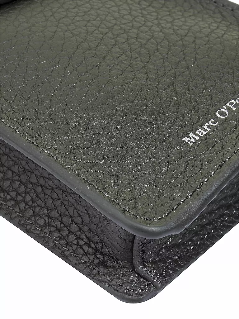 MARC O'POLO | Ledertasche - Smartphone Tasche | grün