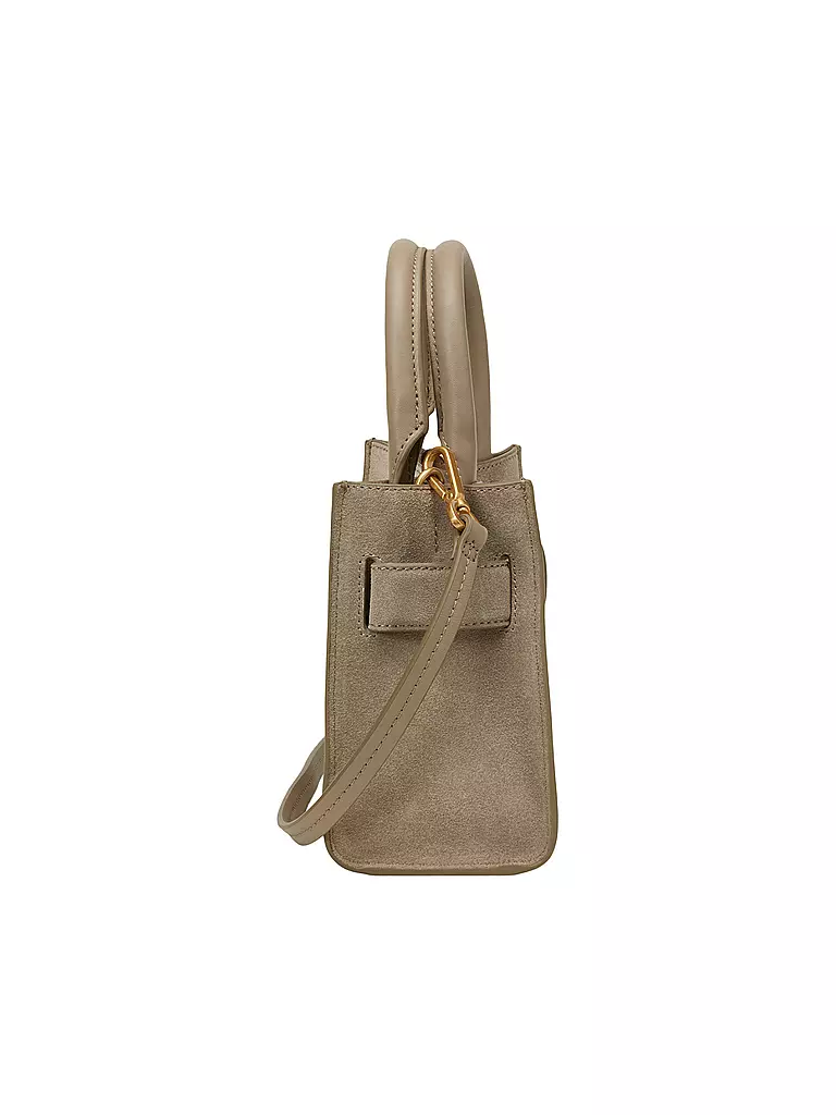 MARC O'POLO | Ledertasche - Umhängetasche Small  | grau