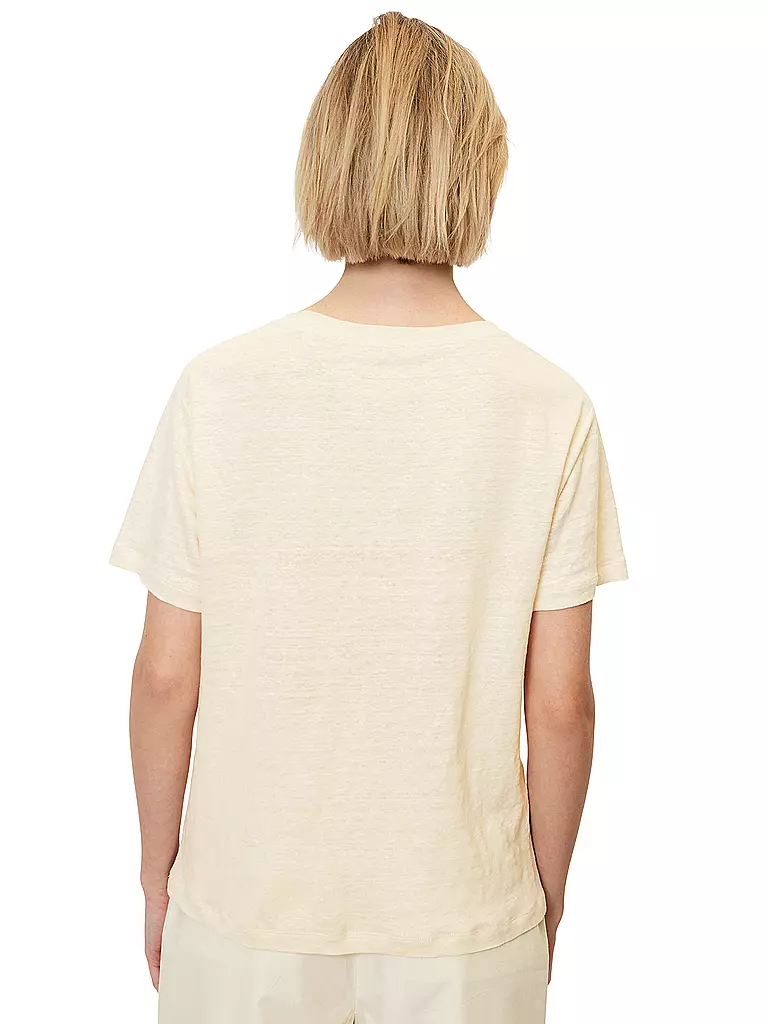 MARC O'POLO | Leinen T-Shirt | beige