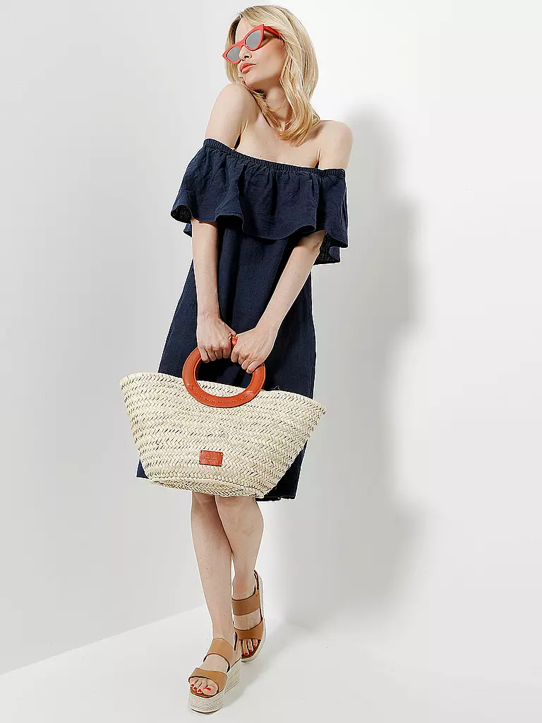 MARC O'POLO | Leinen-Kleid | blau