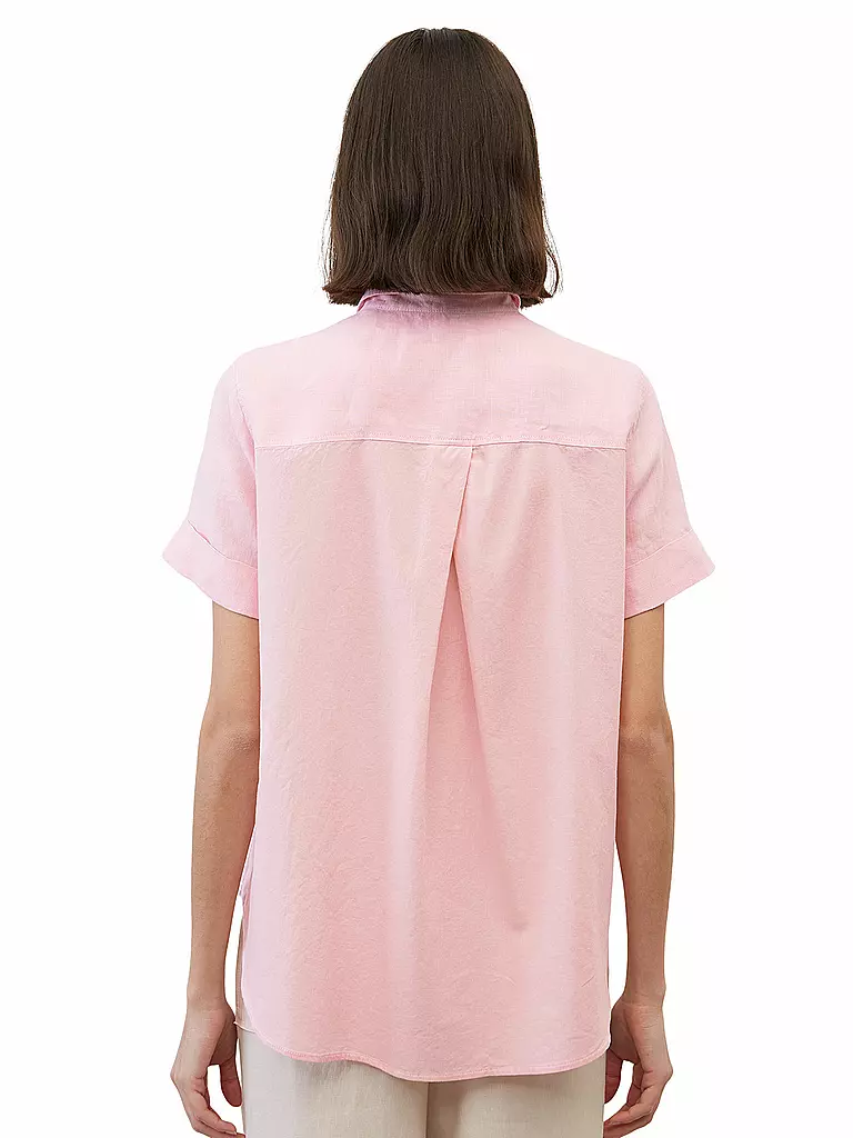 MARC O'POLO | Leinenbluse | pink