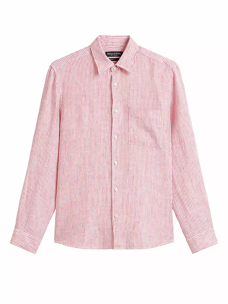 MARC O'POLO | Leinenhemd Regular Fit  | pink