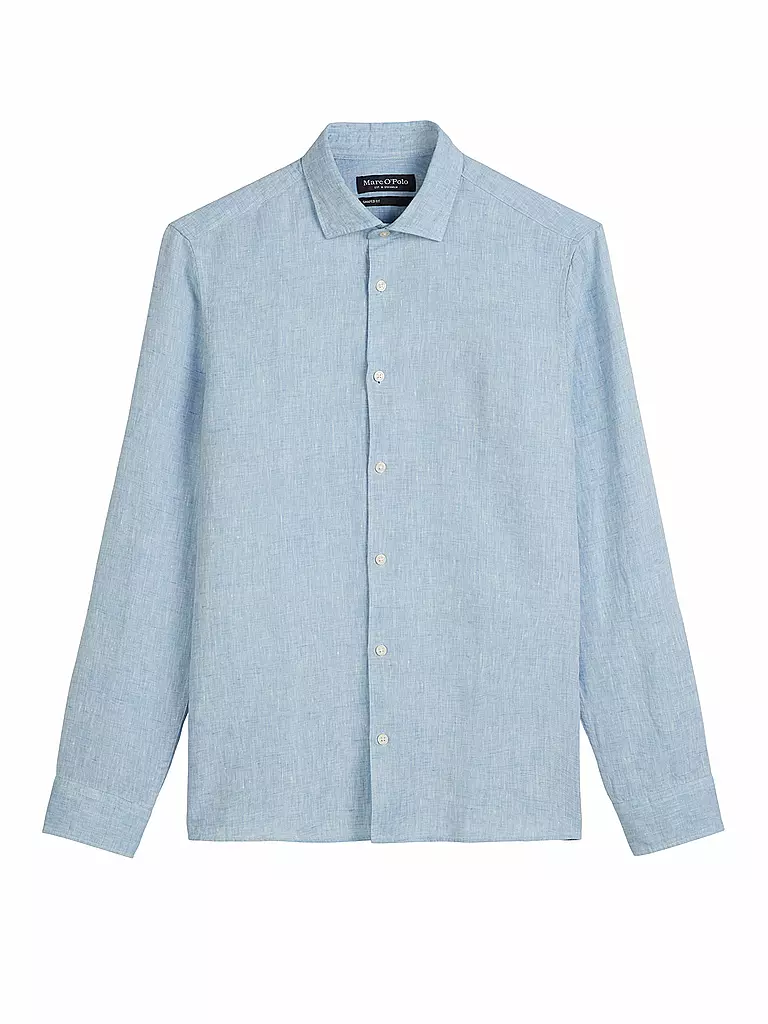 MARC O'POLO | Leinenhemd Regular Fit | blau