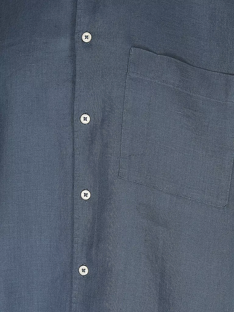 MARC O'POLO | Leinenhemd Regular Fit | blau