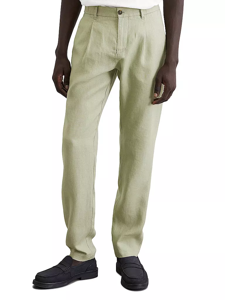 MARC O'POLO | Leinenhose OSBY | olive
