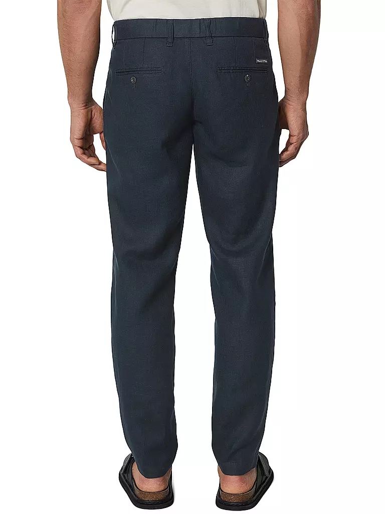MARC O'POLO | Leinenhose OSBY | dunkelblau