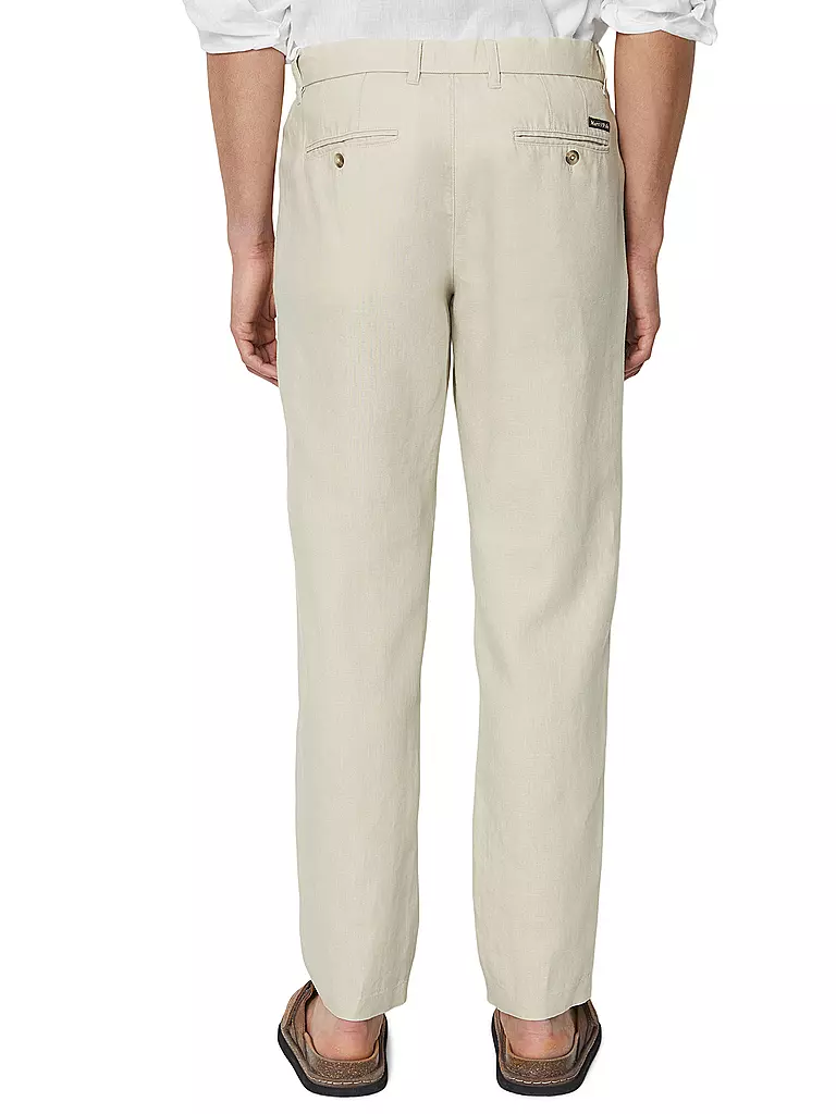 MARC O'POLO | Leinenhose OSBY | creme