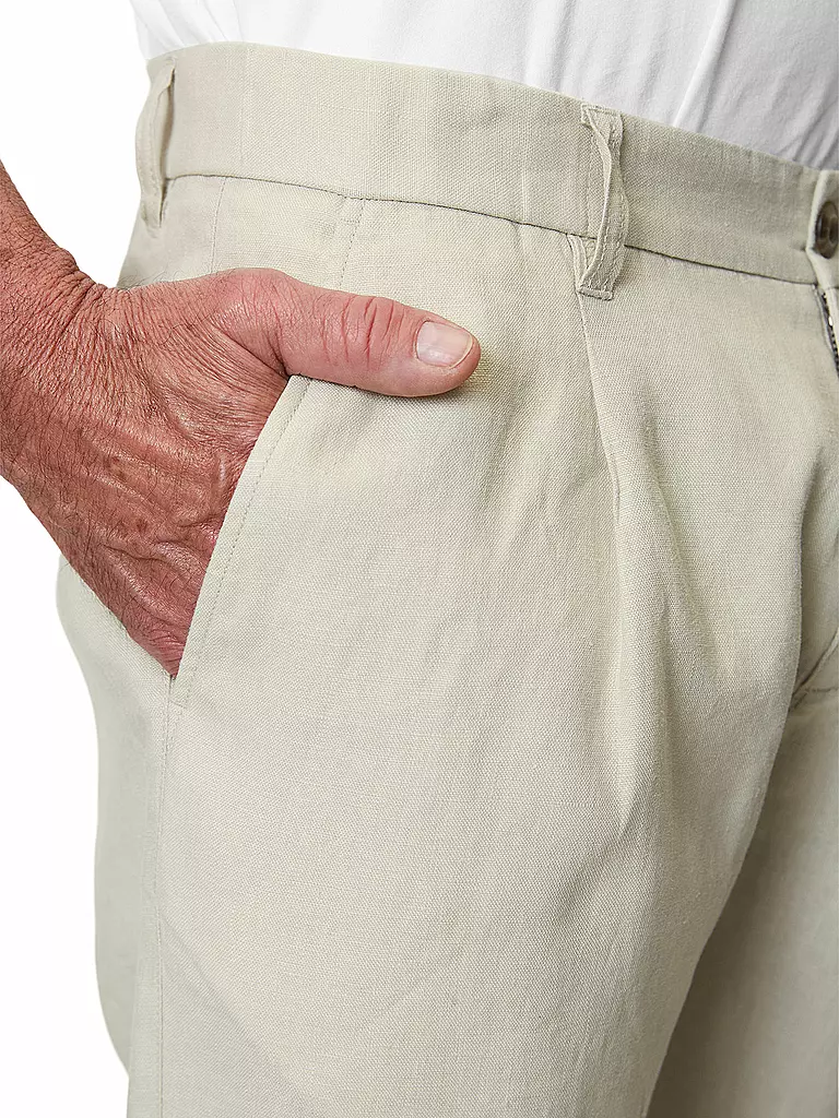 MARC O'POLO | Leinenhose OSBY | grau