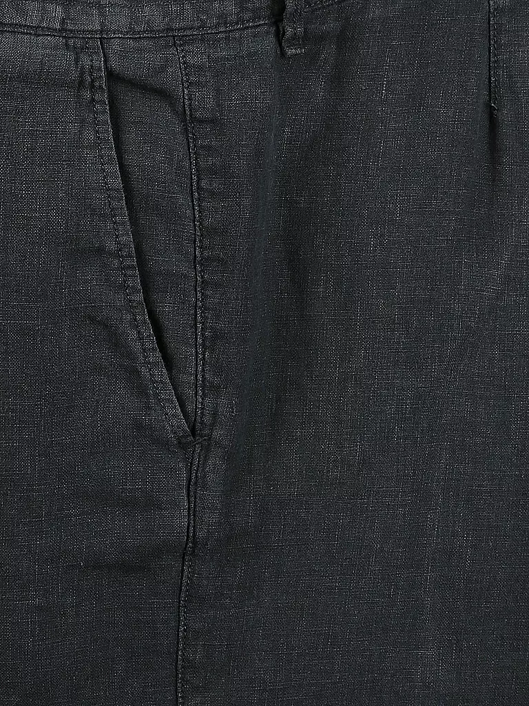 MARC O'POLO | Leinenhose Tapered Fit " Stig " | blau