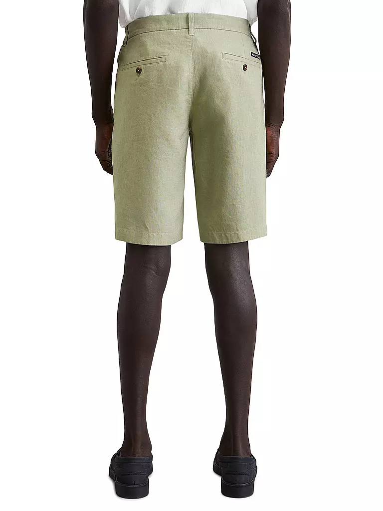 MARC O'POLO | Leinenshorts RESO  | olive