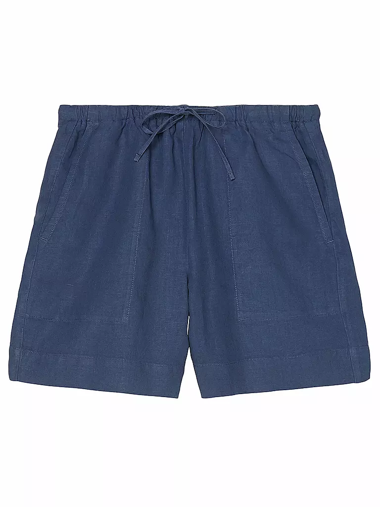 MARC O'POLO | Leinenshorts | blau