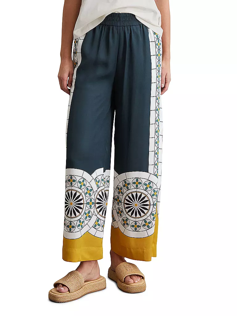 MARC O'POLO | Marlenehose  | blau