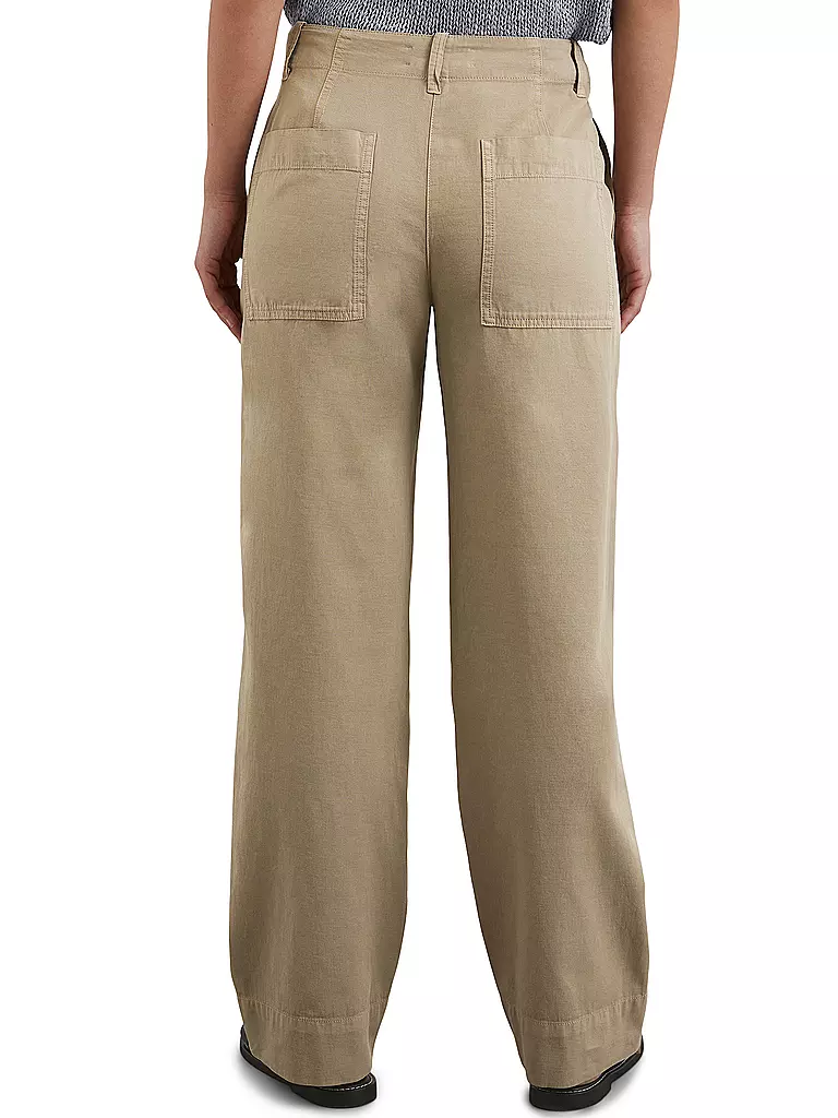 MARC O'POLO | Marlenehose  | beige