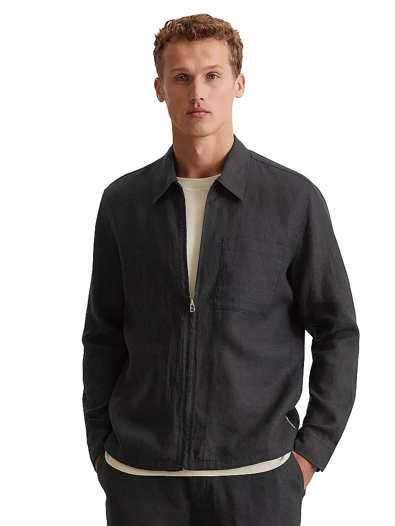 MARC O'POLO | Overshirt  | schwarz