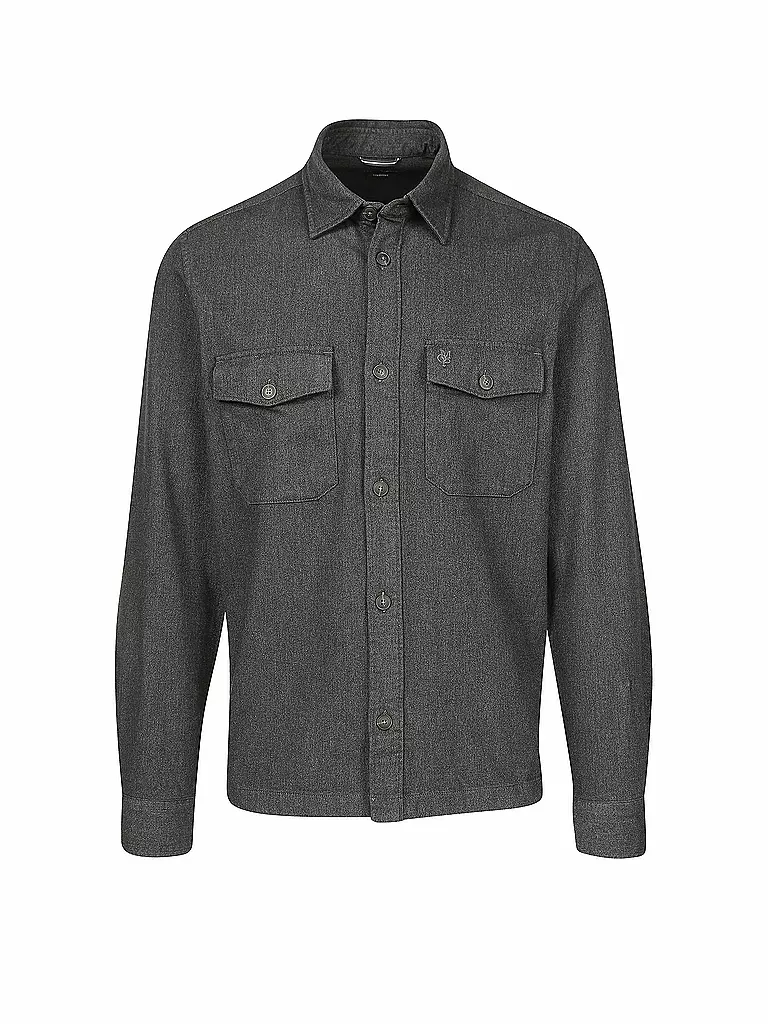 MARC O'POLO | Overshirt | grau