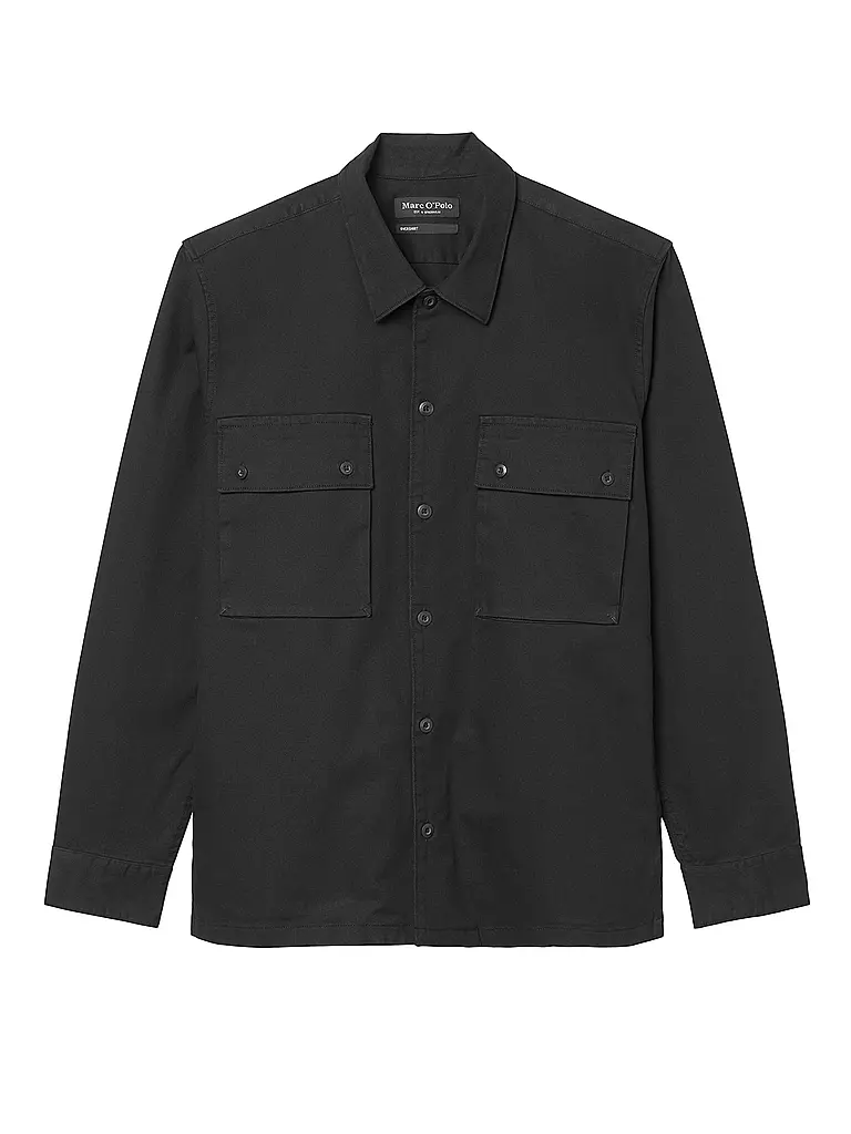 MARC O'POLO | Overshirt | schwarz