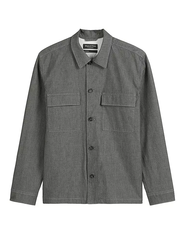 MARC O'POLO | Overshirt | grau