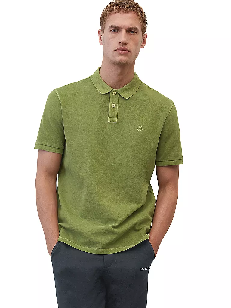 MARC O'POLO | Poloshirt Regular Fit | grün