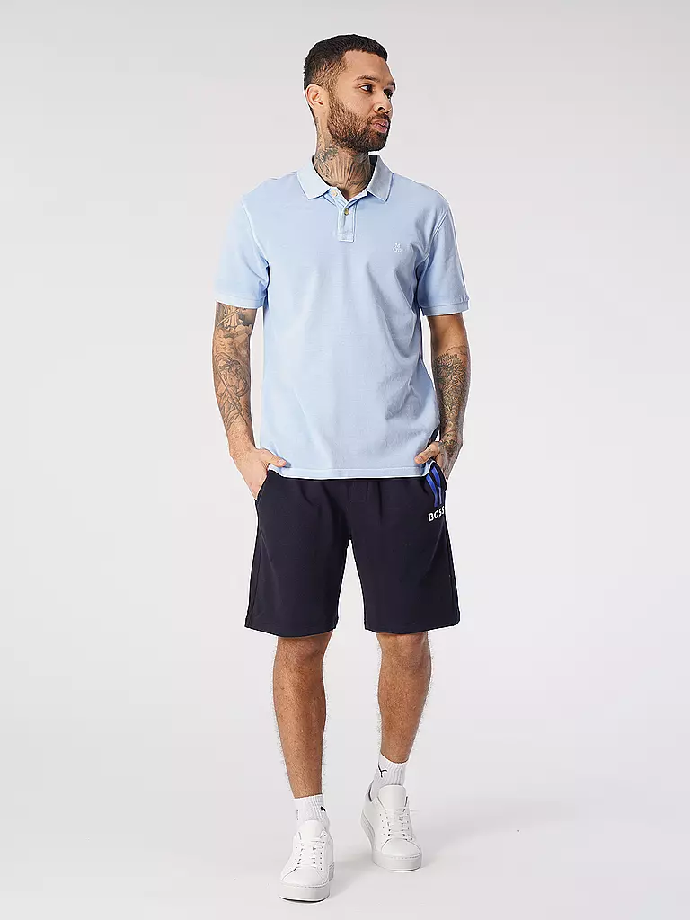 MARC O'POLO | Poloshirt Regular Fit | hellblau