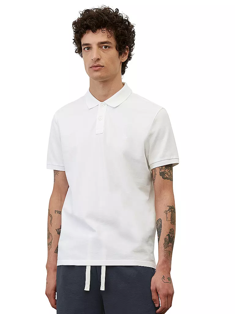 MARC O'POLO | Poloshirt | weiss